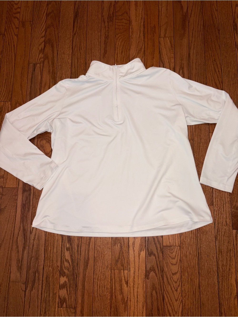 Tuckernuck Performance  White Quarter-Zip Pullover XXL